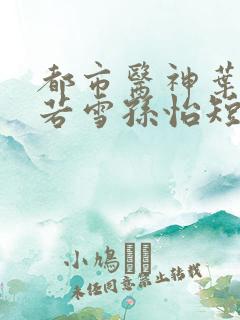 都市医神叶辰夏若雪孙怡短剧