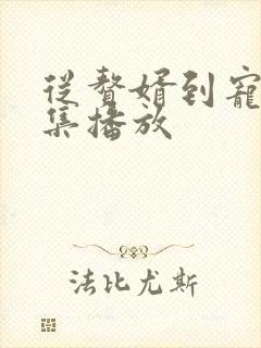 从赘婿到宠臣全集播放
