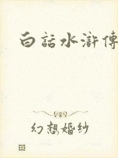 白话水浒传小说