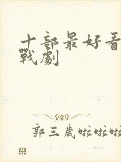 十部最好看的谍战剧