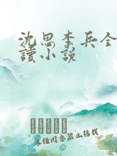沈思李兵全文阅读小说