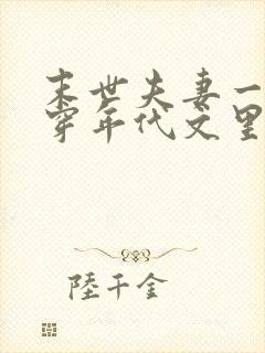 末世夫妻一起快穿年代文里