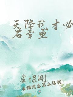 天降我才必有用石章鱼