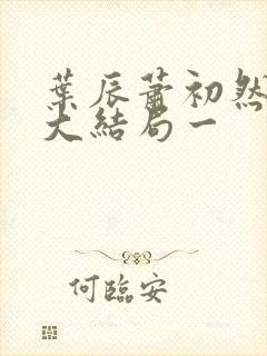 叶辰萧初然完结大结局一