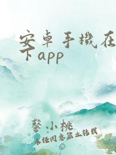 安卓手机在哪里下app