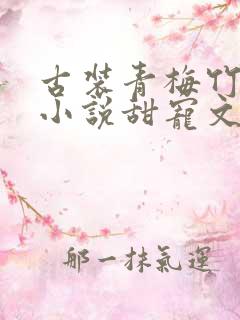 古装青梅竹马的小说甜宠文