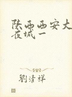 陕西西安大唐不夜城一