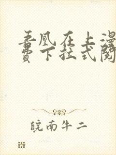 吾凰在上漫画免费下拉式阅读