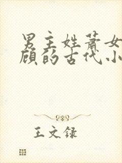 男主姓萧女主姓顾的古代小说