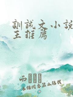 训诫文小说双男主推荐