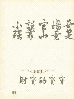 小说官场奇才最强靠山竟是我自己李澜在线
