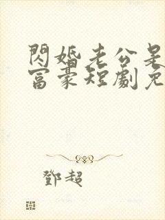 闪婚老公是亿万富豪短剧免费观看