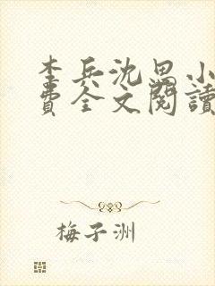 李兵沈思小说免费全文阅读