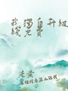 我独自升级 在线免费