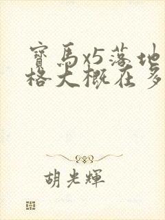 宝马x5落地价格大概在多少钱