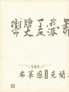 摊牌了,我是天命大反派 卯月廿八