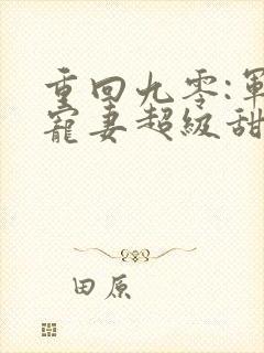 重回九零:军少宠妻超级甜