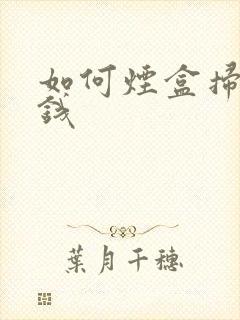 如何烟盒扫码挣钱