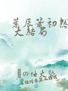 叶辰萧初然最新 大结局