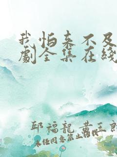 我怕来不及电视剧全集在线观看免费