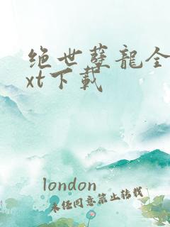 绝世孽龙全本txt下载