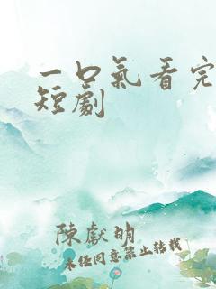 一口气看完爽文短剧