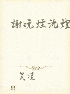谢晚烟沈煜小说