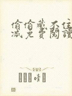 偷偷藏不住无删减免费阅读小说