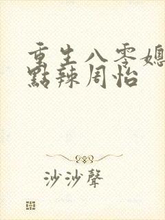重生八零媳妇有点辣周怡