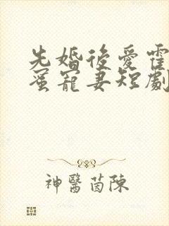 先婚后爱霍总甜蜜宠妻短剧