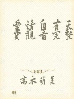 爱情自有天意免费观看完整版高清