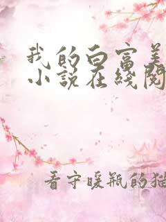 我的白富美老婆小说在线阅读