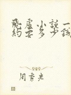 飞卢小说一章大约要多少钱