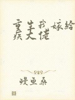 重生我嫁给了残疾大佬