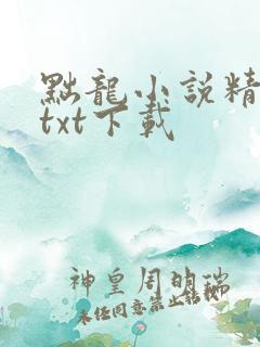 黜龙小说精校版txt下载