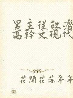 男主从政潜女主高干文现代