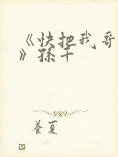 《快把我哥带走》孙千