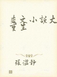 爽文小说大女主重生