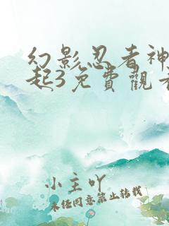 幻影忍者神龙崛起3免费观看高清
