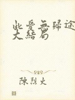 此爱无归途短剧大结局
