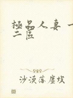 极品人妻 一区二区