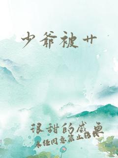 少爷被艹