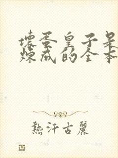 坏蛋皇子是怎样炼成的全本小说txt下载