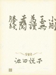 胜者为王小说在线阅读无删减