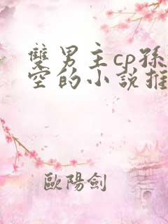 双男主cp孙悟空的小说推荐