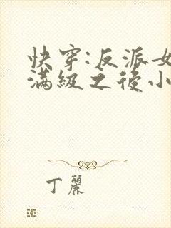 快穿:反派女主满级之后小说