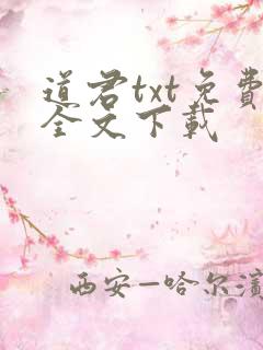 道君txt免费全文下载