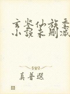 玄鉴仙族季越人小说未删减在线看