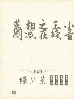 万相之王小说未删减在线看