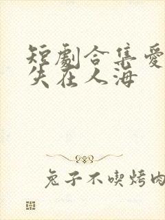 短剧合集爱意消失在人海